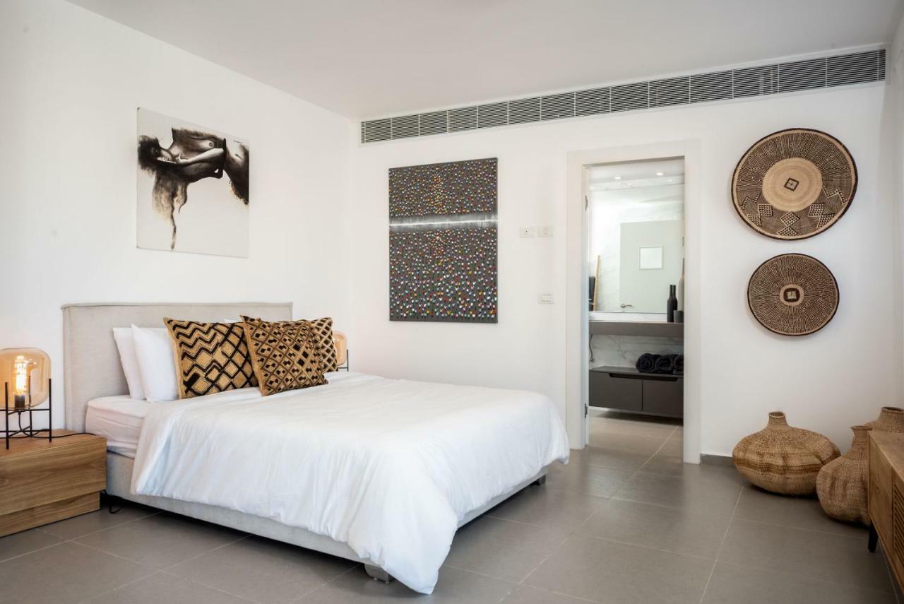 Duplex With Sea View Terrace Above The Flea Market Тель-Авив Экстерьер фото